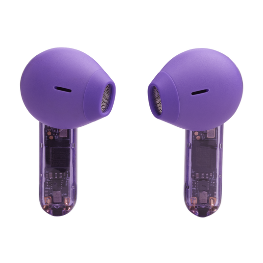 JBL Tune Flex Ghost Edition - Purple Ghost - True wireless Noise Cancelling earbuds - Back